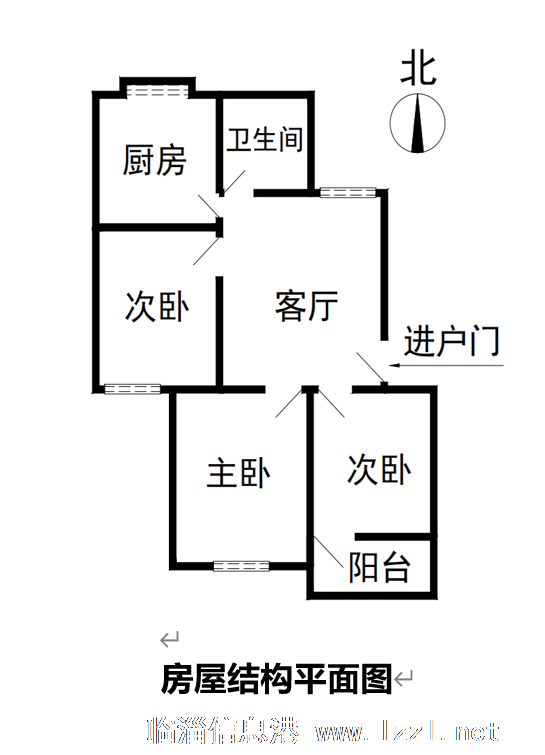 機(jī)械廠西區(qū)3樓三室一廳出售